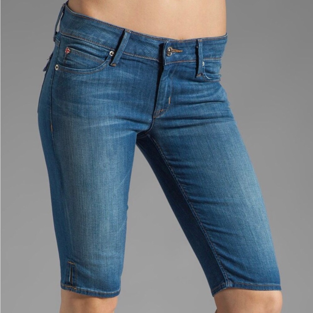 HUDSON Bermuda Denim Mid-Rise Short
